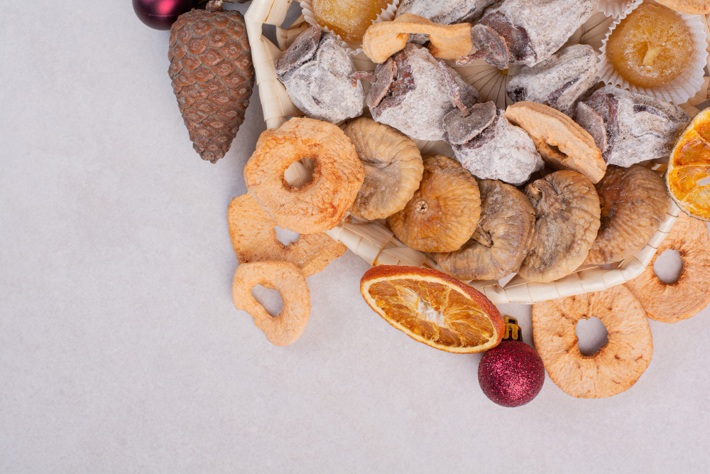 Packed dehydrated slices